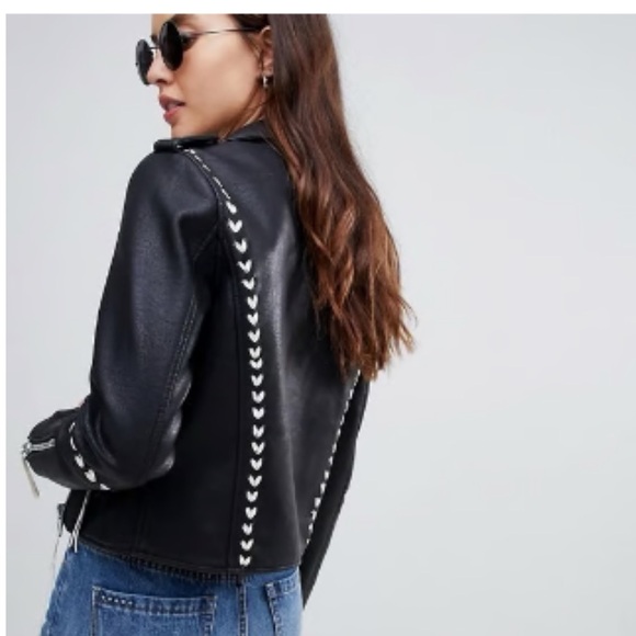 LIKE NEW!! Blanknyc Black Leather Jacket - Picture 5 of 5